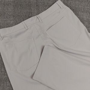 Callaway Men's 34x30 (Fit 35x30) Golf Performance Pants Beige Straight Leg Chino